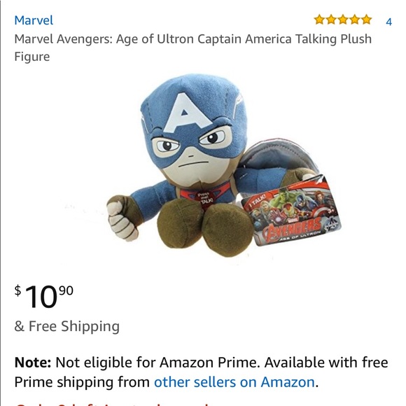 Plush toys 7 total - Picture 4 of 4